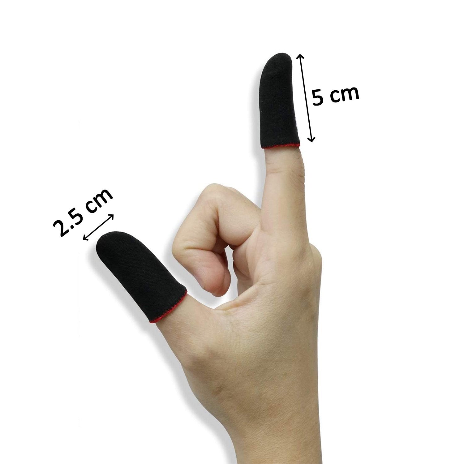 7391 Thumb & Finger Sleeve for Mobile Game, Pubg,Cod,Freefire (1Pair only) 7391 Thumb & Finger Sleeve for Mobile Game, Pubg,Cod,Freefire (1Pair only)